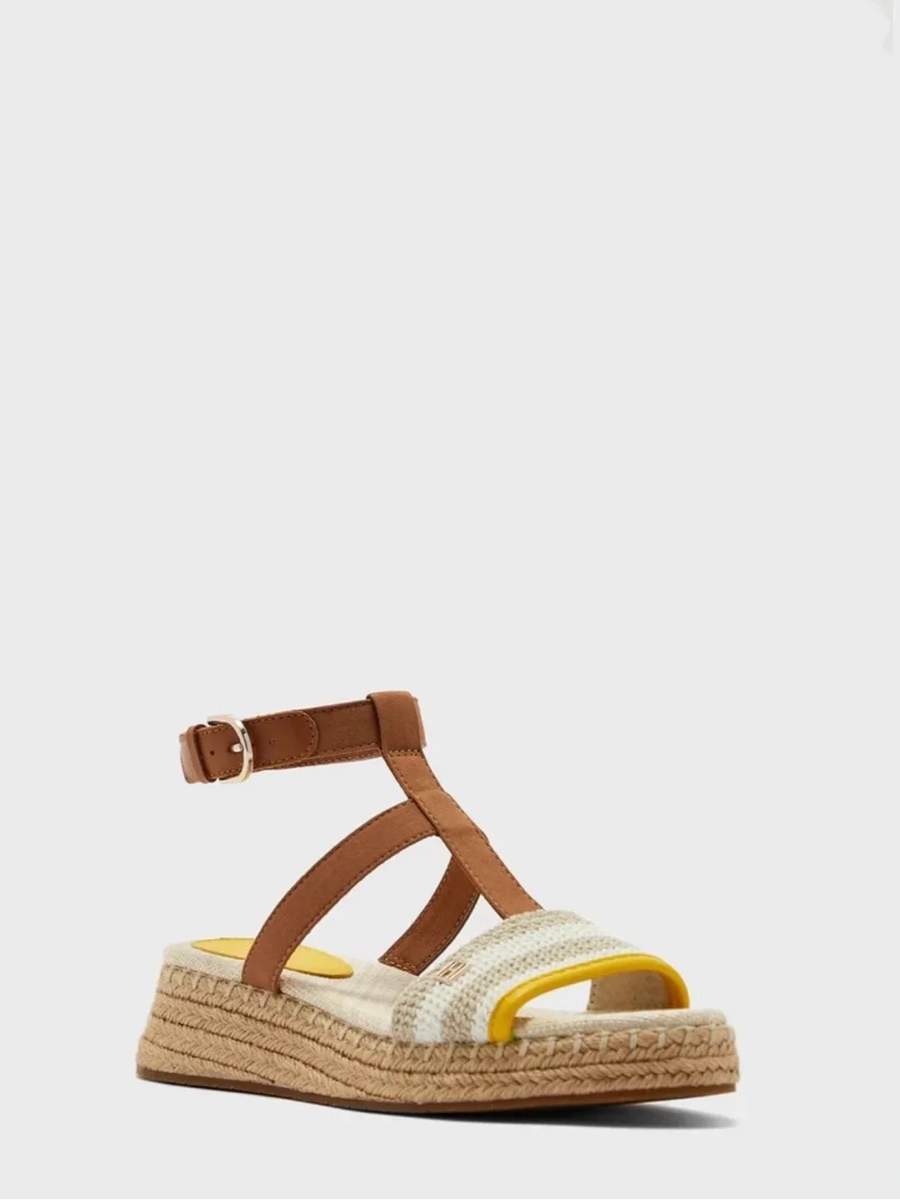 TOMMY - Crochet Platform Wedge Sandals